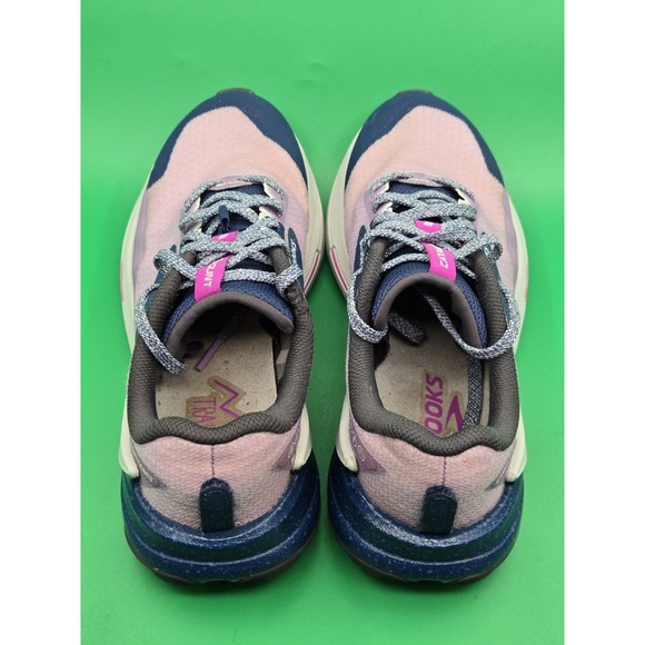 Brooks Catamount 2 Trail Running Shoes Womens 8.5 Purple Blue 1203881B517 - Picture 8 of 16